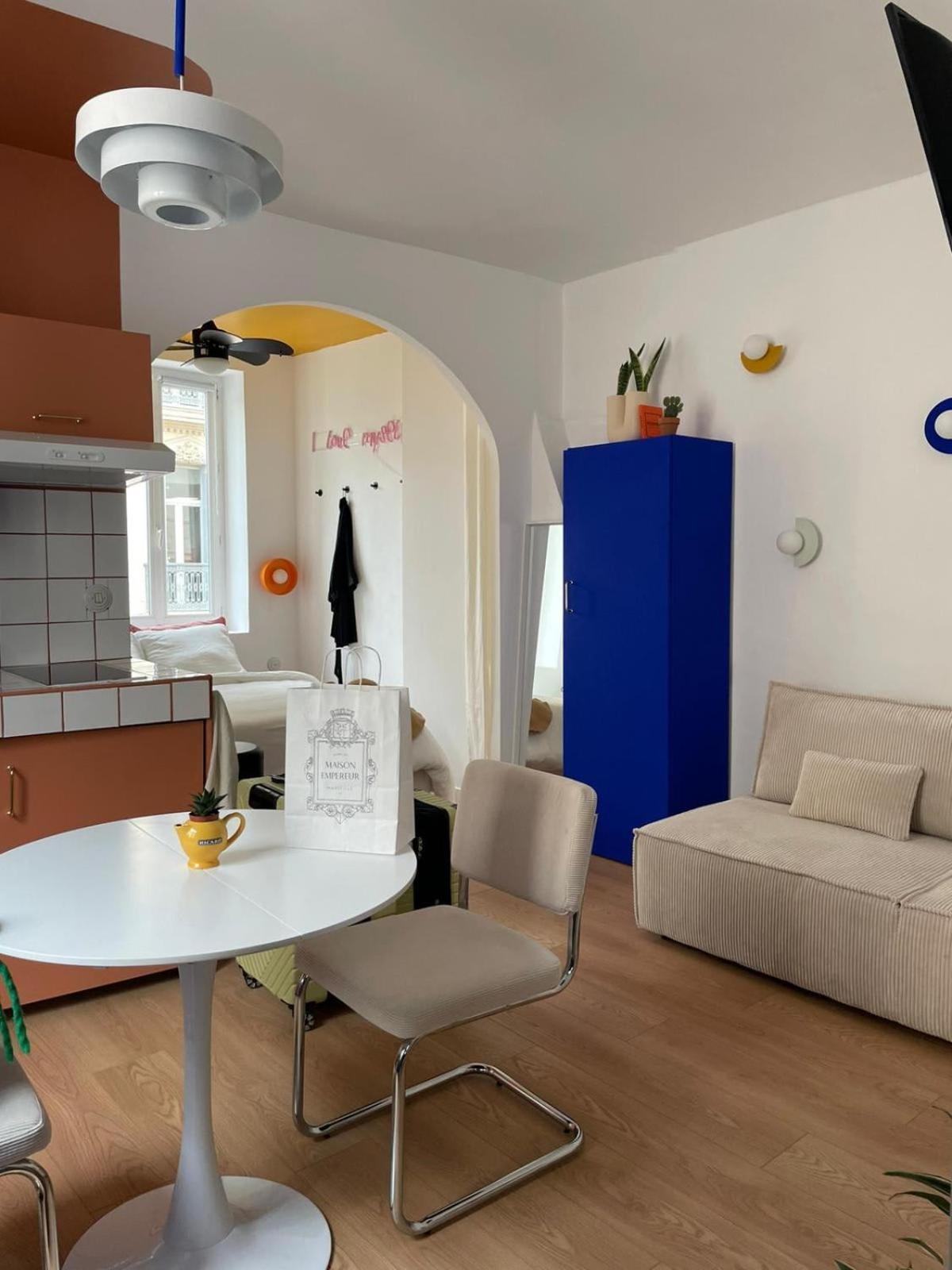 Appartement Mignon Cocon Lumineux 2Pers Coeur Marseille Extérieur photo